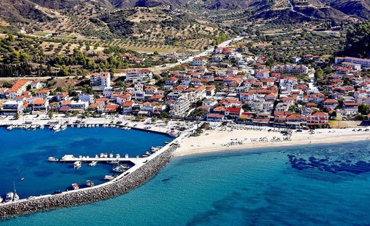 Galini Sea View Apartments Chalkidiki ネア・スキオニ エクステリア 写真